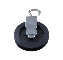 Tow Block + Hook,Nylon Wheel 40mm