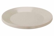 Hega Jovi Dessert Plate Set4 Beige D21cm