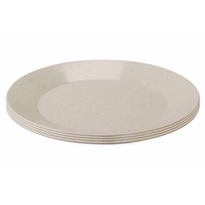 Hega Jovi Dessert Plate Set4 Beige D21cm