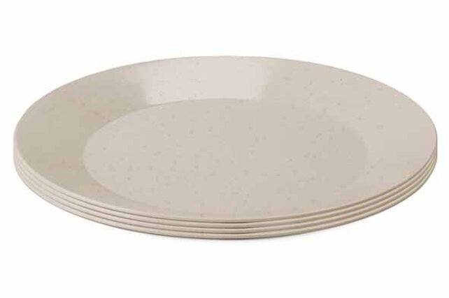 Hega Jovi Dessert Plate Set4 Beige D21cm