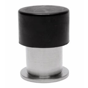 Door Stops, Cylindr.Floor, Stainless Steel