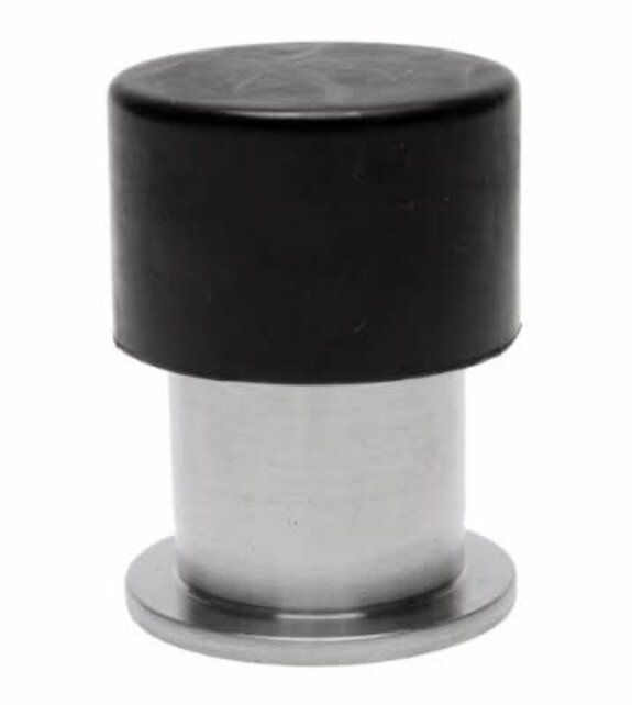 Door Stops, Cylindr., Floor, Stainless Steel 25x45mm