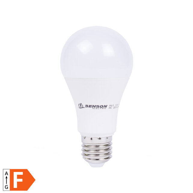 LED Light Bulb A60 9W E27 Dimable 2500K 760L