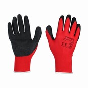 Working Gloves Red Black Size 11