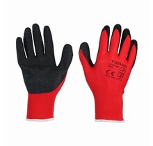 Working Gloves Red Black Size 11