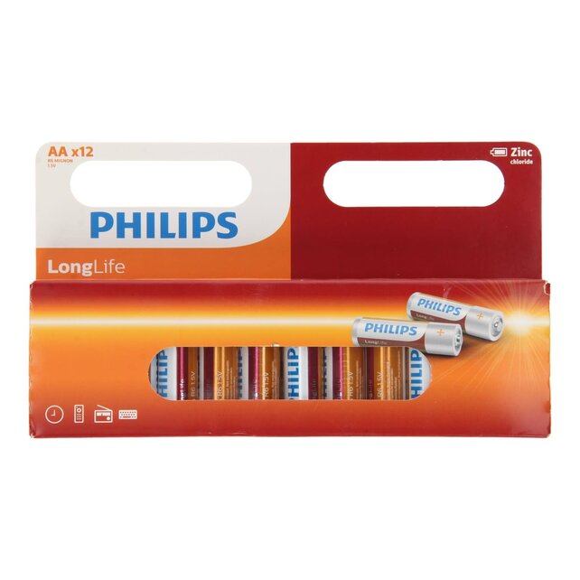 Philips Longlife AA 12 pcs