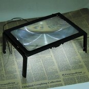 Benson Reading Magnifying Glass A4 4 x LED