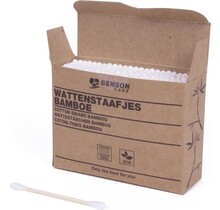 Benson Cotton Swabs Bamboo 200pcs