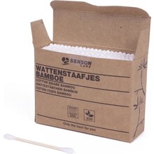 Benson Cotton Swabs Bamboo 200pcs