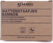 Benson Cotton Swabs Bamboo 200pcs