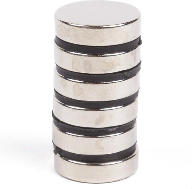 Benson Magnet Superstrong 6pcs 12 x 3 mm