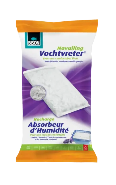 Bison Airmax vochtvreter navulling Lavendel 1 kg
