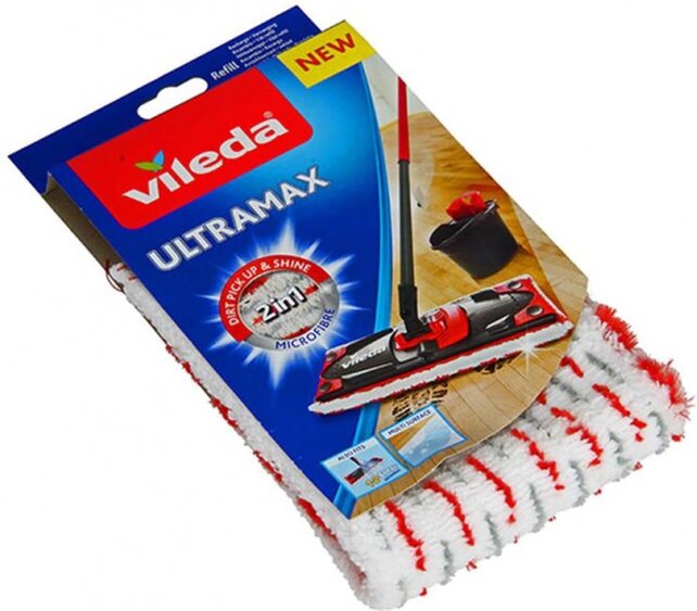 UltraMax Vileda Replacement - 1 per pack - Suitable for all Vileda flat mop systems