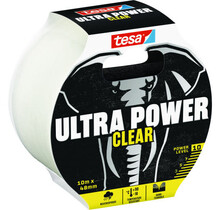 Tesa Ultra Power Extreme Ducttape Transparant 48 mm x 10 m