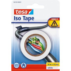 Tesa Isolatie Tape 10m x 15mm Wit