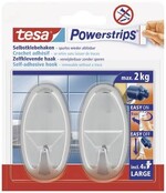 Tesa Powertrips Haken Large Oval Chrom
