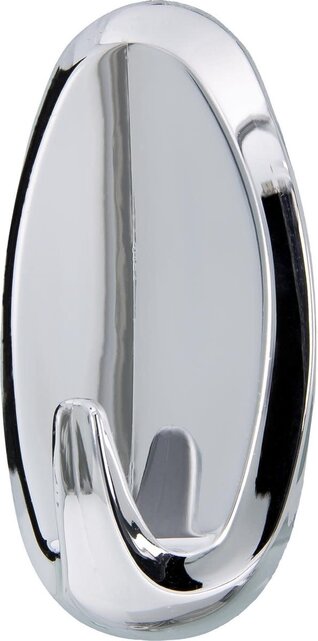 Tesa Powertrips Haken Large Oval Chrom