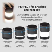 Kosher Lamp 360 - Shabbatlamp