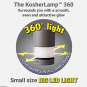 Kosher Lamp 360 - Lampe de Shabbat