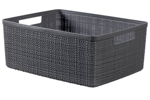 Curver Jute Storage Box 12L Rectangular