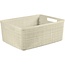 Curver Boîte de Rangement Jute Curver 12L Rectangulaire