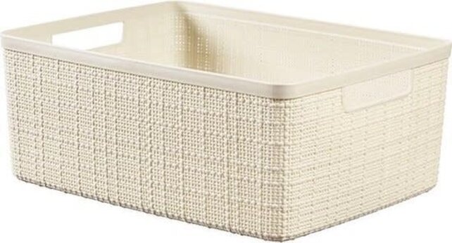 Curver Jute Opbergdoos 12L Rechthoekig