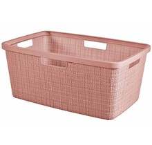 Curver Jute Laundry Basket 46L Rectangular