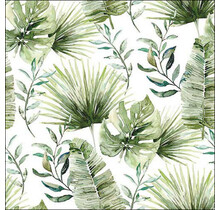 Ambiente Servietten Jungle leaves White  Mix