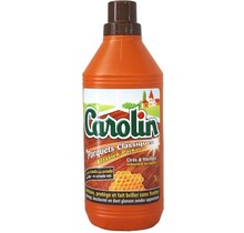 Nettoyant de Sol Carolin Classique Parquet - Avec Cire de Carnauba - 1L