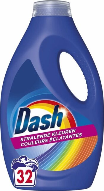 Dash Flüssiges  Waschmittel color 32 Wäschen 1440 cl