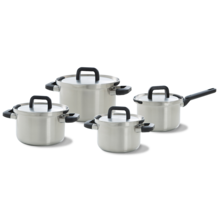 Pan Set Flow Cool Stainless Steel - 4-Piece