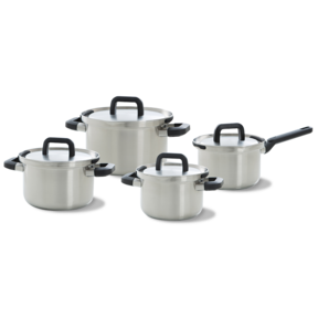 Pan Set Flow Cool Stainless Steel - 4-Piece