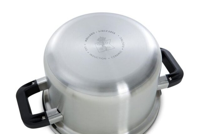 BK Pan Set Flow Cool Stainless Steel - 4-Piece