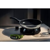 WMF Devil Pfannenset 2-teilig, 28 cm + 20 cm, Induktionspfanne, Kunststoffgriff