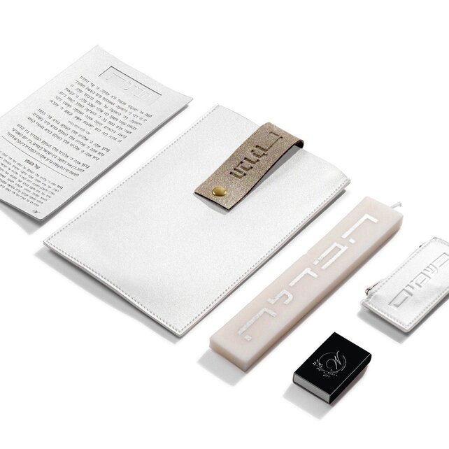 Waterdale Leder-Havdalah-Tasche