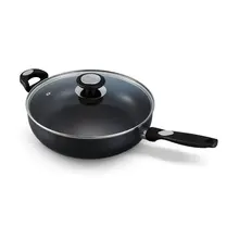 Sauteuse Pro Induc avec couvercle - 28 cm