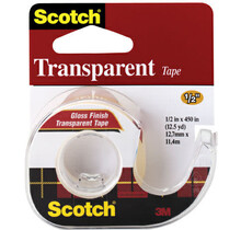 Scotch Transparent Glossy Tape  12.7mmx11.4m