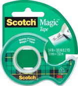 3M Scotch Onzichtbare Magic Tape met dispenser - 19mm x7.62m