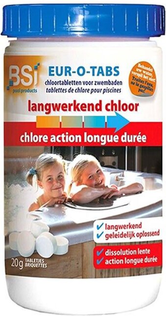 BSI Slow-Dissolving Chlorine Tablets for Pools & Spas