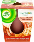 AirWick Scented Candle Apple & Cinnamon - Odor Masking & Refreshing