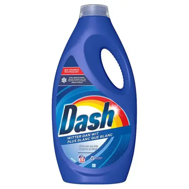 Dash Détergent Liquide Blanc Éclatant 1440 ml