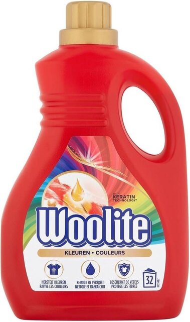 Woolite Farbwaschmittel mit Keratin - 32 Wasbeurten - 1,9 liter