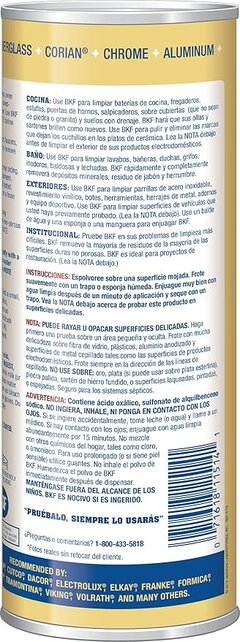 Bar Keepers Friend Nettoyant et Polisseur Multifonctions pour la Maison - 595 g