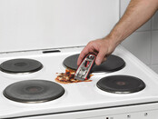 Kreator glasschraper met 5 extra mesjes