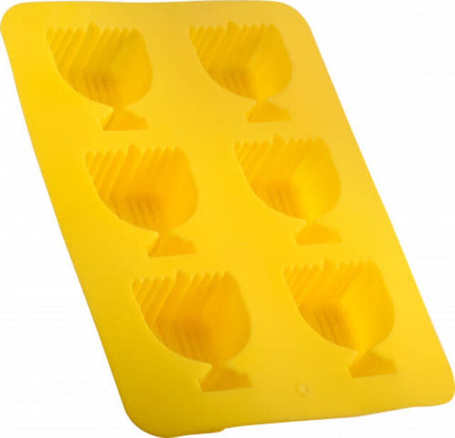 Kosher Cook Silicone Muffin/Cupcake Mold -  6 Menorahs