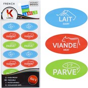 Kosher Cook  Kosher Labels French  36 Stickers
