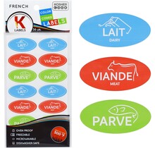 Kosher Cook  Kosher Labels Frans  36 Stickers