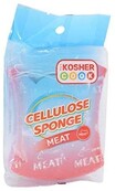 Kosher Cook Cellulose Schwamm Rot\Fleisch