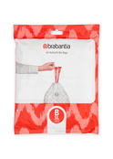Brabantia PerfectFit Sacs  – 5 L – 40 Sacs – Code B