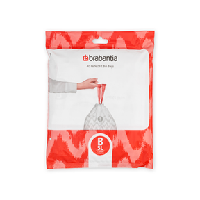 Perfect Fit afvalzakken - 5 L - 40 zakken - Code B